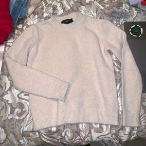 Cozy Cream Long Sleeve Fuzzy Sweater